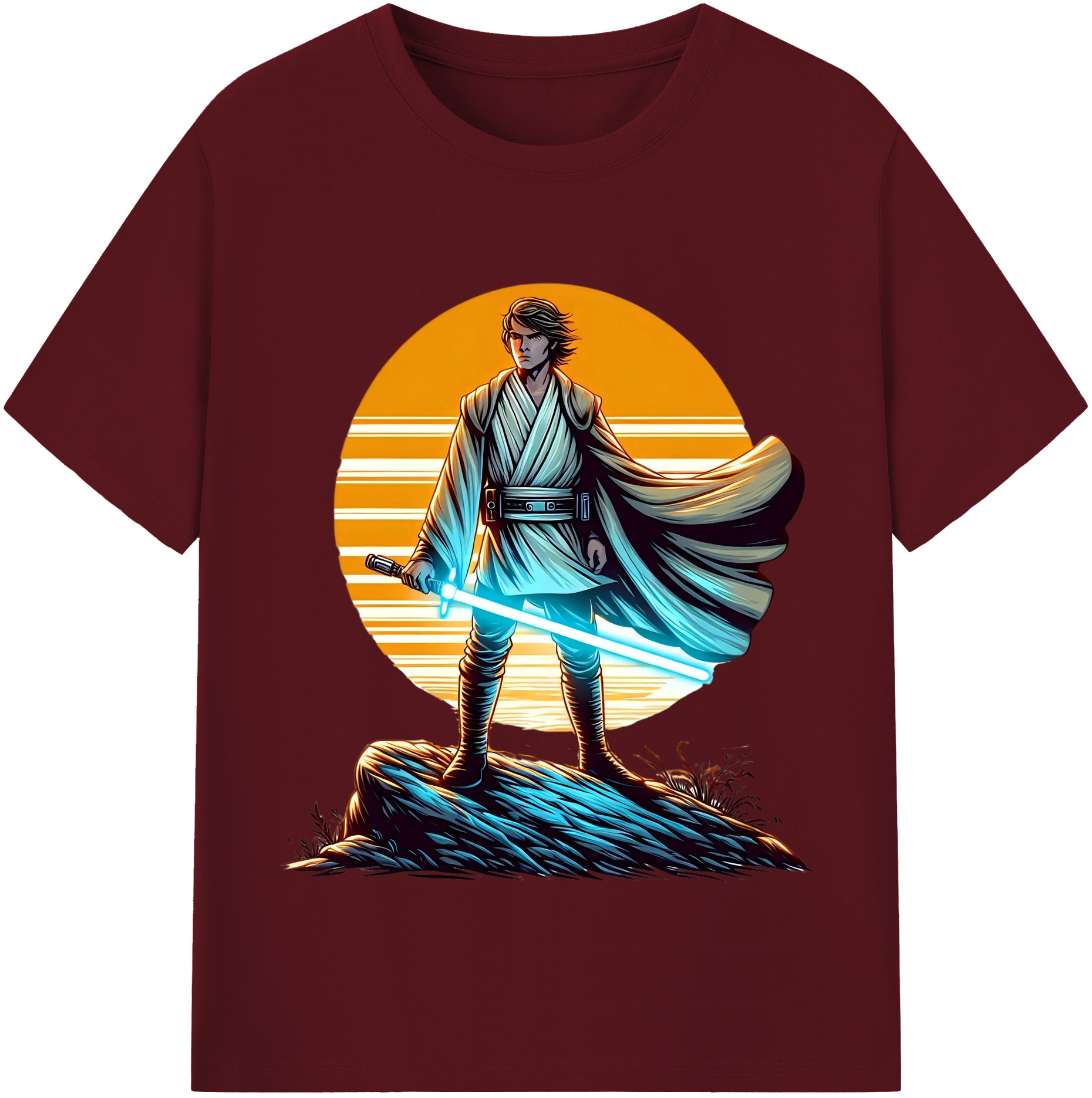 （画像用） スター・ウォーズ Star Wars 綿100％半袖Tシャツ（フロントプリント）